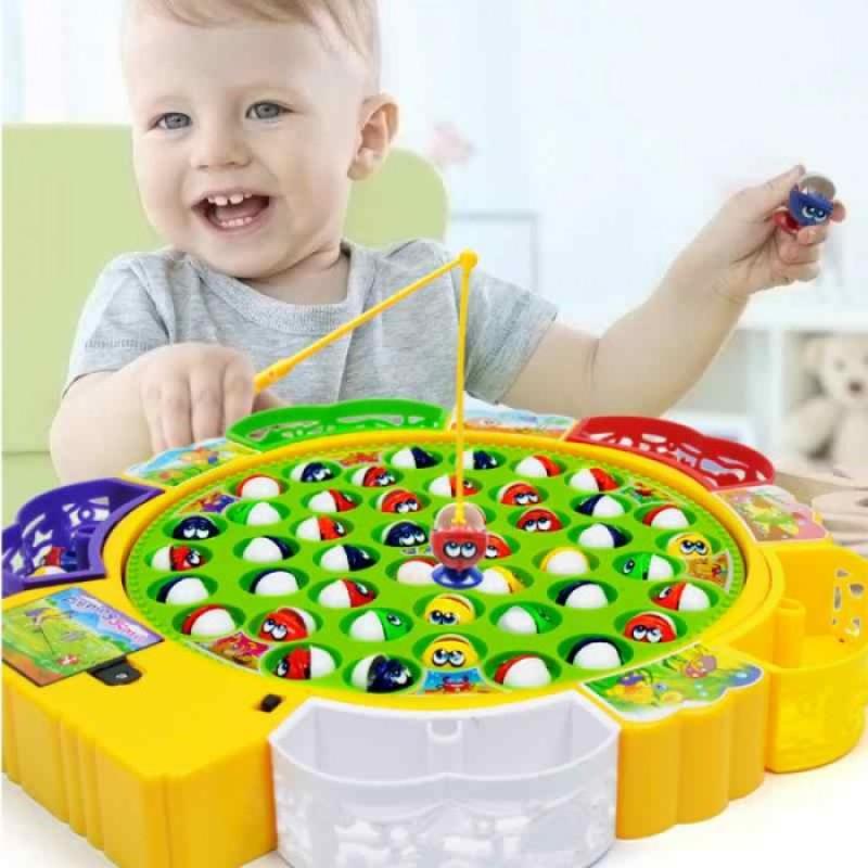 Fishing Fish Game Kids Toy (24 Fishes, 4 Players)