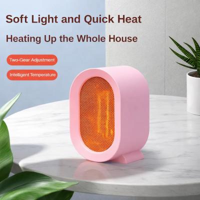Portable Mini Space Heater, Pink, Electric, 800W