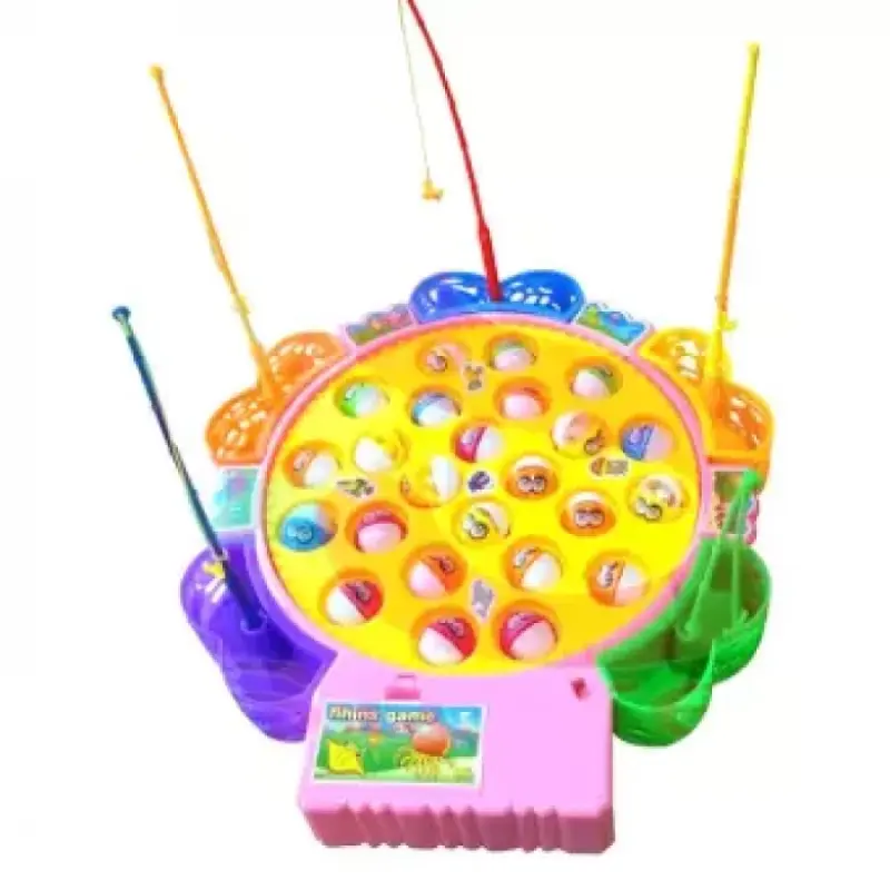 Fishing Fish Game Kids Toy (24 Fishes, 4 Players)