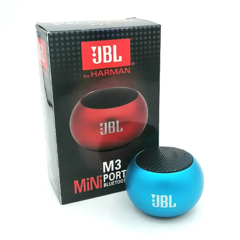 JBL M3 Mini Boost Harmonic Distortion Thunder Beat Sound Portable Wireless 10 W Bluetooth Speaker