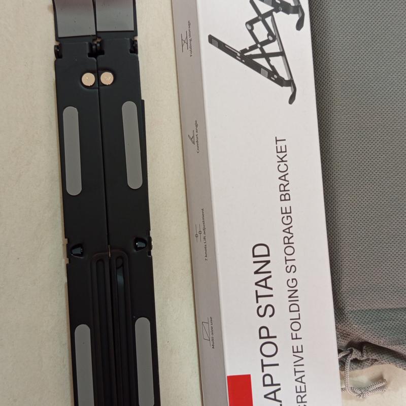 Aluminum Alloy Adjustable Portable Folding Notebook Stand Foldable Laptop Stand