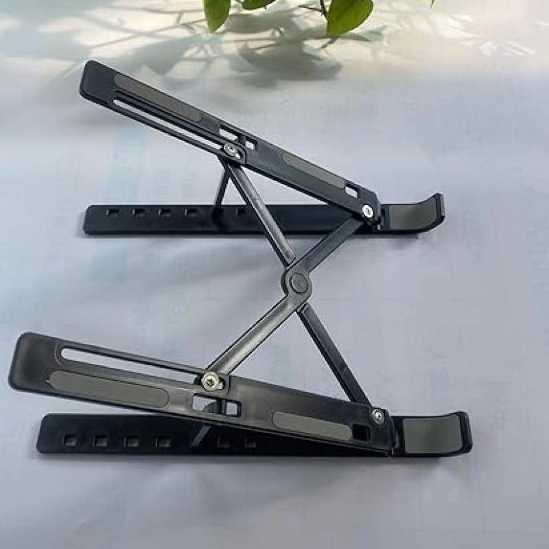 Aluminum Alloy Adjustable Portable Folding Notebook Stand Foldable Laptop Stand