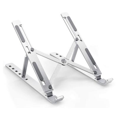 Aluminum Alloy Adjustable Portable Folding Notebook Stand Foldable Laptop Stand