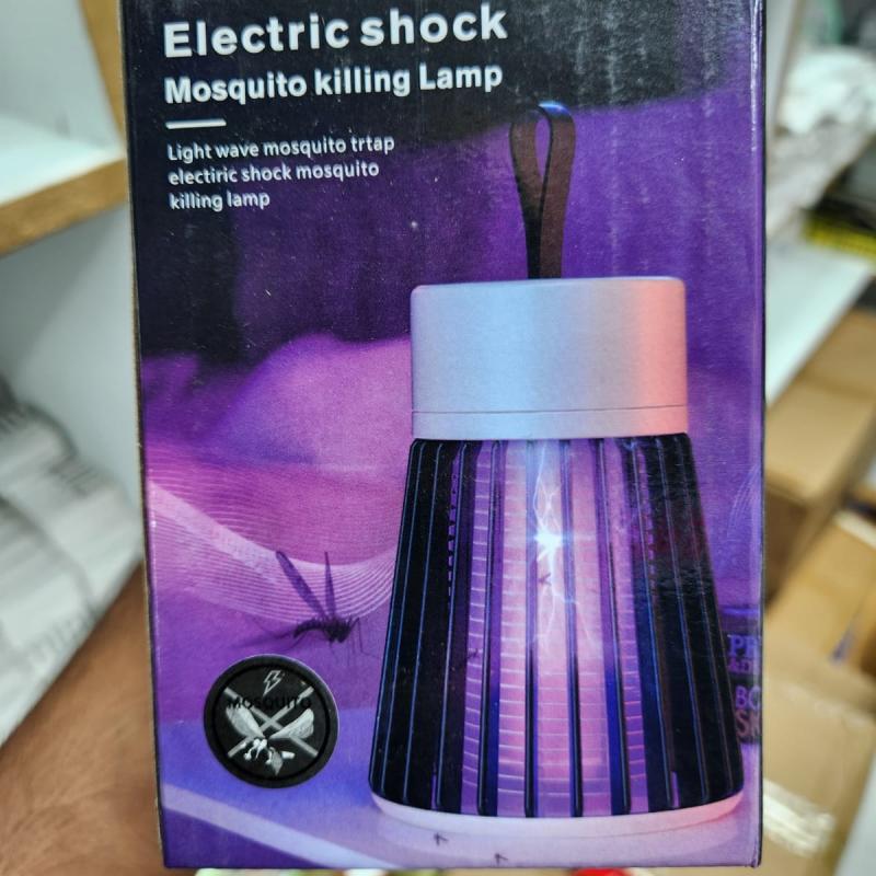 USB Charging Mosquito Killer Lamp Insect Bug Zapper Fly Catcher Solid ABS Pest Control Lamp for Home Electrical Batteries