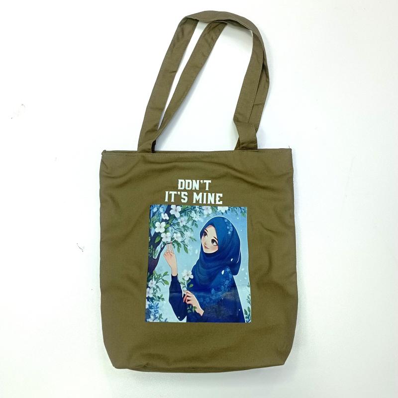 "Don’t It’s Mine" Anime Print Tote Bag