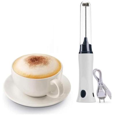 Electric egg coffee mixer rechargeable eggbeater 10 inch long