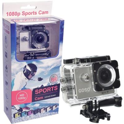 Action Camera Waterproof 30m Mini Camera Full HD 1080P Action Sport Camcorder Outdoor gopro style 2" Screen Cam Recorder DV resistant 30fps